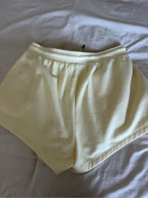 Yellow sweat shorts thumbnail 6