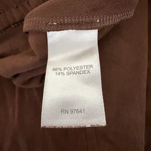 J. Jill Womens Wearever Collection Faux Suede Brown‎ Pull On Pants Size XS thumbnail 9