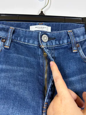 Moussy Bootcut Jean Size 27 Blue thumbnail 5