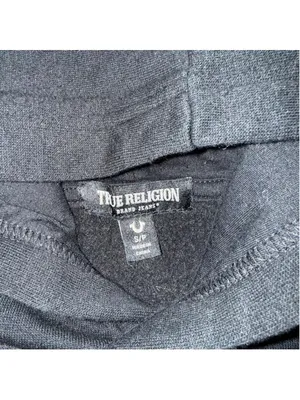 True Religion True Relaxed Boyfriend Hoodie - Size S thumbnail 4
