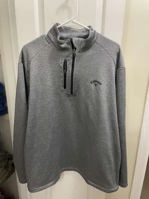 Callaway Golf All Weather Purpose Jacket Quarter Zip Sweater thumbnail 1