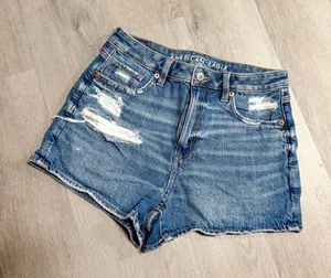 American eagle mom denim shorts  thumbnail 1