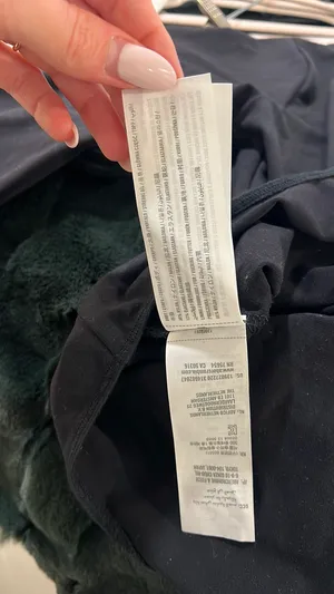 Abercrombie Bodysuit Soft A&F Collection Black thumbnail 2