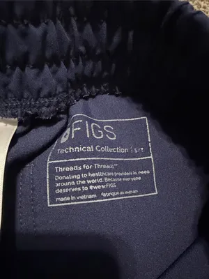 Figs Women’s Navy Blue Zamora Jogger Scrub Pants Small Tall thumbnail 5