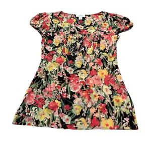LOFT y2k floral blouse thumbnail 1