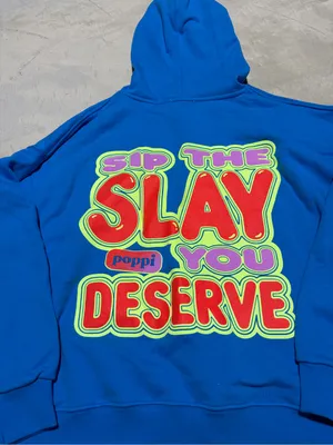 Poppi soda rare sip the slay you deserve hoodie medium thumbnail 2