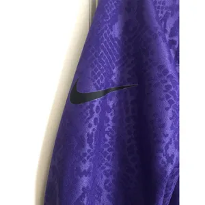 Nike Pro Dri-Fit Long Sleeve Embossed Mock‎ Neck Pullover Purple Women’s Medium thumbnail 5