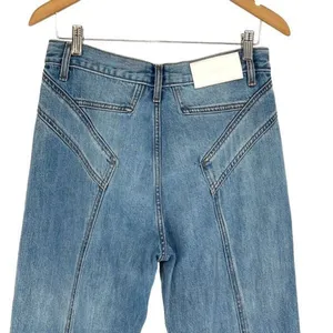 7 For All Mankind Womens Star Panel Easy Straight‎ Button Fly Jeans Blue Size 28 thumbnail 7