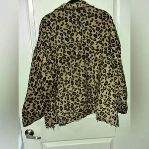 Boutique Leopard Print Women's Jacket. NWOT thumbnail 2