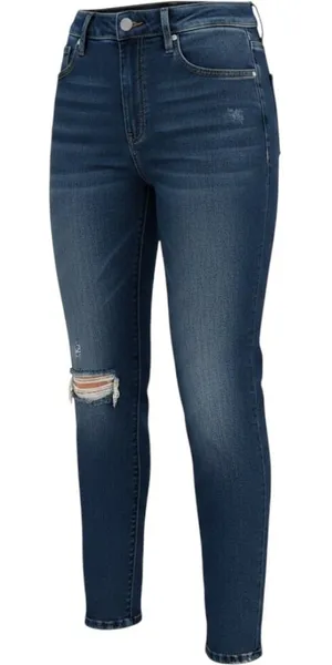Vervet Los Angeles High Rise Distressed‎ Skinny Jeans Dark Wash VT1196 Size 29 thumbnail 1