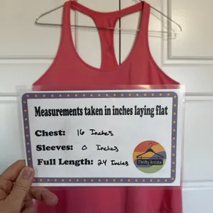 Lululemon Pink Racerback Athletic Tank Top Womens‎ Size 4 Scoop Neck Activewear thumbnail 2