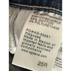 Adriano Goldschmied Jeans Women 25 Blue Farrah Skinny Ankle Medium Wash‎ Denim thumbnail 8