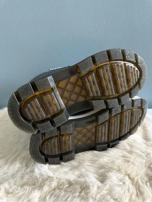 Dr. Martens Women’s Combs Tech Ripstop Gunmetal Gray Combat Boots thumbnail 7
