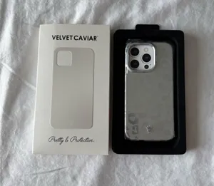 Velvet Caviar Silver Chrome Leopard MagSafe iPhone 15 Pro Phone Case thumbnail 1