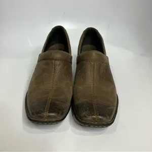 Born Kinney square‎ toe ankle booties size 8 Brown thumbnail 3