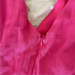 Superdown Karen hot pink side tie romper Xs‎ thumbnail 10