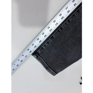 Good American Gray Straight Leg‎ Jeans Washed Black Denim Size 14/32 thumbnail 7