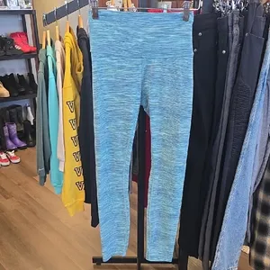 lululemon athletica Kids Blue Heathered Leggings thumbnail 4