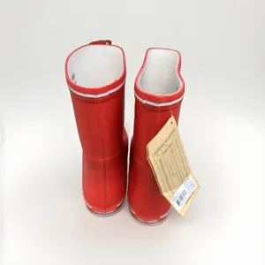 NWT Tretorn Storm Red Rubber Rain Boots Womens Sz 9‎ Waterproof Pull On 47320950 thumbnail 5