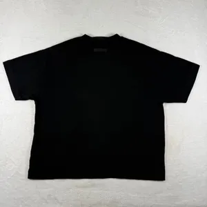 Fear of God Essentials University Crest Black Cotton T-Shirt Size 10 thumbnail 11
