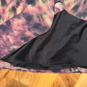 Amanda Uprichard Purple Tie Dye Sleeveless Mock Neck Mini Dress wedding‎ holiday thumbnail 3