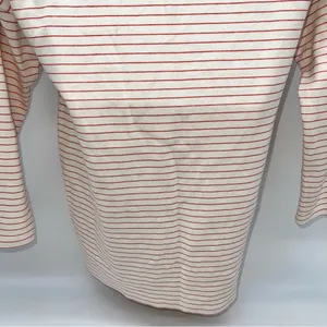 Lacoste Cream and Red Striped Top thumbnail 8