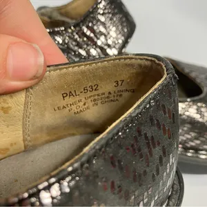 Alegria metallic mary Jane‎ comfort shoes size 37 thumbnail 7
