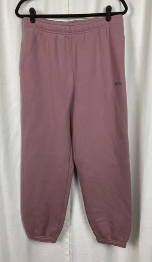 Aritzia Claremont Purple Pink Sweatfleece Cozy Fleece Jogger Pants Sz.M NWT thumbnail 1