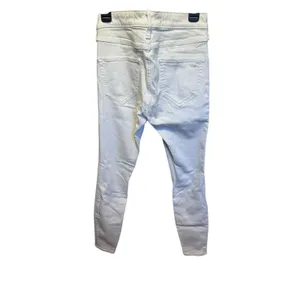 Hollister High Rise Jean Legging Womens Size 24X26 Advance Stretch White EUC thumbnail 2
