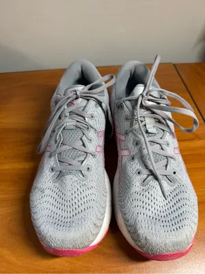 ASICS Gel Cumulus 24‎ Women's Running Walking Sneaker Shoe Pink Grey *NO INSOLES thumbnail 2