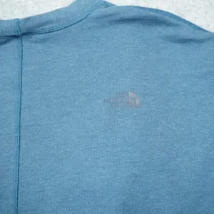 The North Face Womens Blue Cardigan Sweater Drawstring Tie Open‎ Front Size M/L thumbnail 8
