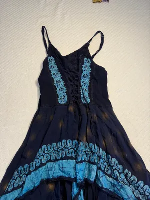 festival dress Blue Size M thumbnail 2