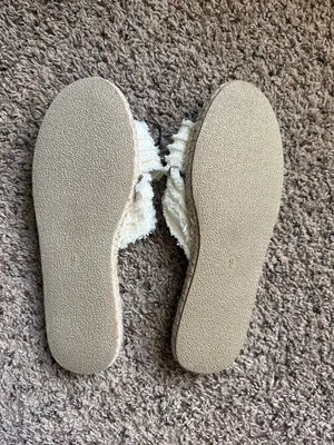 Serra Women's Cream Crossband Slide Sandals thumbnail 5