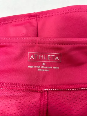 Athleta Hot Pink Performance‎ Skort with White Logo size XL thumbnail 7