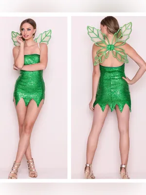 Tinkerbell festival cosplay dress and wings thumbnail 2