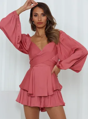 Romper Hello Molly Pink thumbnail 2