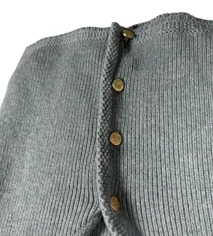 Abercrombie & Fitch Women’s Mara Button-Up Sweater Vest Grey XS thumbnail 6