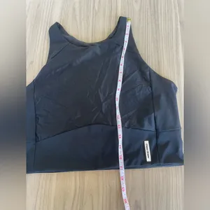 Nike Women's Black Crop Top thumbnail 7