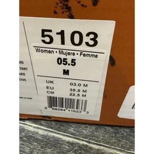 NEW RED‎ WING WORX Composite TOE SHOES SIZE 5.5 M Black thumbnail 9