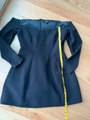 Bardot x REVOLVE Iria Black Off Shoulder Boned Blazer Mini Dress US 8 thumbnail 10