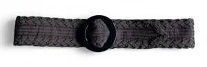 Source Unknown Unbranded Women's Brown Braided Belt thumbnail 1