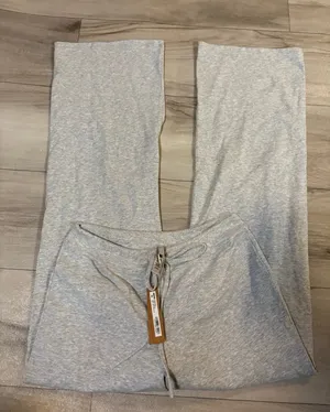 Skims cotton jersey straight leg pant thumbnail 2