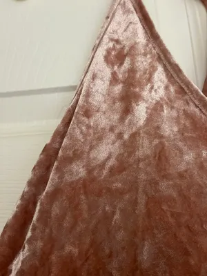 Blush Velvet Tank Boutique Pink Size L thumbnail 4