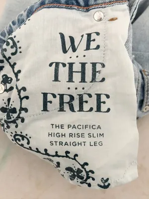 Free People We The Free Pacifica Straight-Leg Jeans thumbnail 5