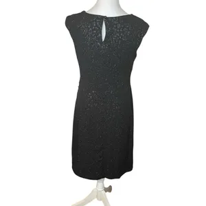 Scarlett Women's‎ Black Sleeveless Cut Out Neck Party Cocktail Dress 8 Sparkly thumbnail 5