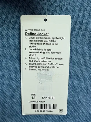 Lululemon Define Jacket thumbnail 5