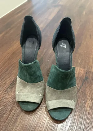 Seven for all mankind green shoes size 8.5 thumbnail 1