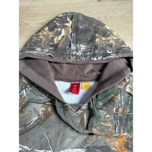 EUC Womens SHE outdoors camo hoodie hunting‎ hiking fleece size XL thumbnail 6