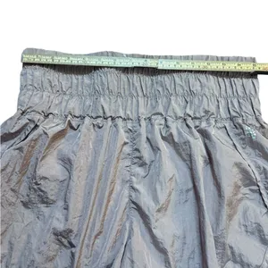 Free People FP Movement The Way Home Shorts Sz XL Shimmery Lavender High Waist‎ thumbnail 8