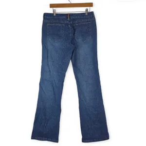Lee Jeans Womens‎ 11/12L (33x33) Blue One True Fit Bootcut High Rise Stretch thumbnail 2